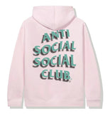 Anti Social Social Club Toned Down Pink Hoodie