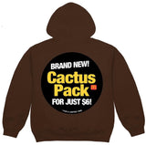 Travis Scott X McDonald’s Cactus Pack Sticker Brown Hoodie