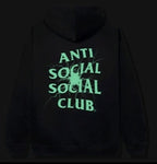 Anti Social Social Club Pain Glow In The Dark Hoodie