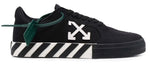 Off-White Vulc Low Canvas Black White Green Tag