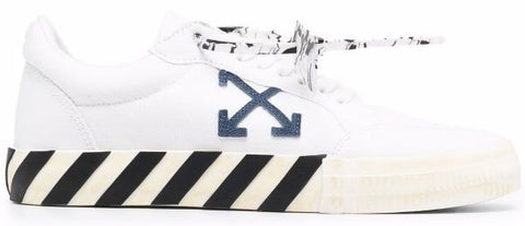 Off-White Vulc Low Eco Canvas White Navy Blue