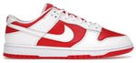 Dunk Low White University Red