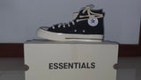 CONSIGNMENT Fear of God ESSENTIALS X Converse Chuck Taylor 70 High Top Black