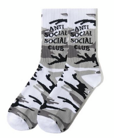 Anti Social Social Club Snow Camo Socks