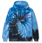 Anti Social Social Club Maniac Tie Dye Blue Hoodie