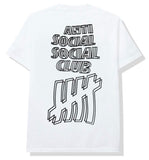 Anti Social Social Club X Undefeated White Tee