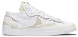 Sacai X Blazer Low White Patent Leather