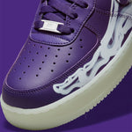 Air Force 1 Low Purple Skeleton