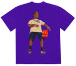 Travis Scott X McDonald’s Action Figure Series II Purple Tee