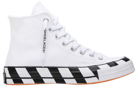 Off-White X Converse Chuck Taylor 70 High Top White