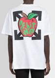 Off-White Apple Print Tee White