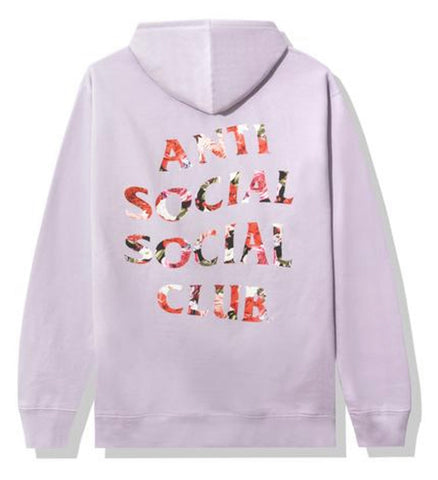 Anti Social Social Club Bed Lavender Hoodie