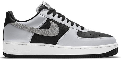 Air Force 1 Low Silver Snake