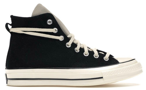 CONSIGNMENT Fear of God ESSENTIALS X Converse Chuck Taylor 70 High Top Black