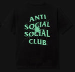 Anti Social Social Club Pain Glow In The Dark Tee