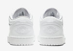 Jordan 1 Low Triple White