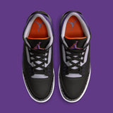 Jordan 3 Retro Black Court Purple