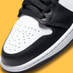 Jordan 1 Mid White Pollen Black