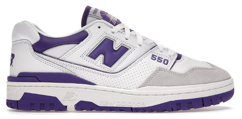 New Balance 550 White Purple