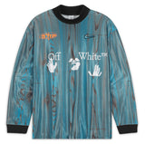 Off-White X Nike 001 Soccer Blue Jersey