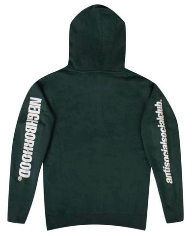 Anti Social Social Club X Neighborhood 6IX Green Hoodie