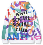 Anti Social Social Club Headrush All Over White Hoodie