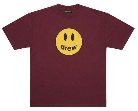 Drew House Mascot Burgundy Tee