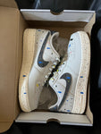 CONSIGNMENT Air Force 1 Low Paint Splatter Light Bone