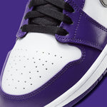 Jordan 1 Low Court Purple White