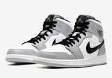 Jordan 1 Mid Light Smoke Grey