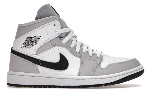 Jordan 1 Mid Light Smoke Grey White