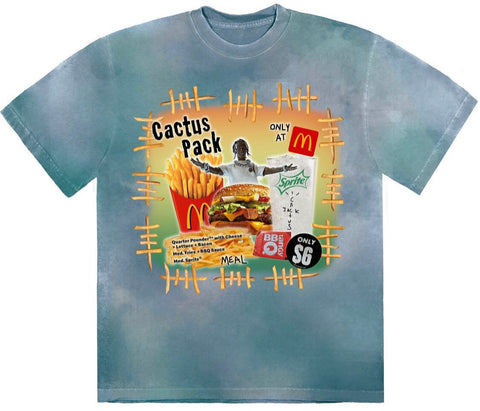 Travis Scott X McDonald’s Cactus Pack Vintage Bootleg Multi Tee