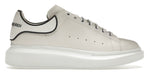 Alexander McQueen Oversized White Black Trim Sneakers