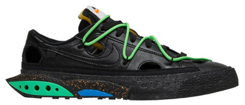 Blazer Low Off-White Black Electro Green