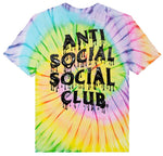 Anti Social Social Club Mind Melt Tie Dye Tee