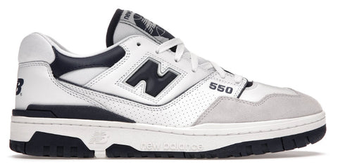 New Balance 550 White Navy