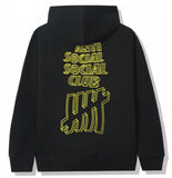 Anti Social Social Club X Undefeated Black Hoodie