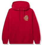 Anti Social Social Club Stir Crazy Red Hoodie