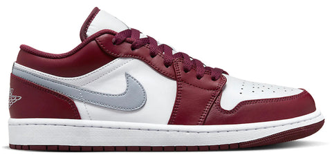 Jordan 1 Low White Bordeaux