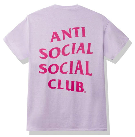 Anti Social Social Club Stressed & Depressed Lavender Tee