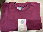 CONSIGNMENT Anti Social Social Club Read Receipt Maroon Tee