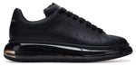 Alexander McQueen Oversized Black Clear Sole Sneakers