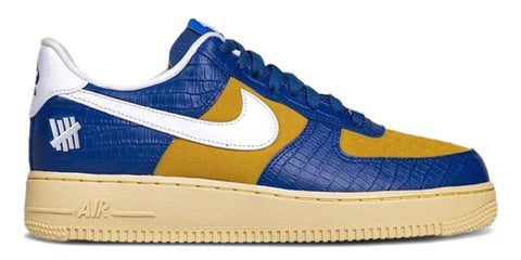 Air Force 1 Low X Undefeated 5 On It Blue Yellow