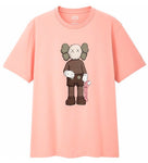 KAWS X Uniqlo Companion Pink Tee