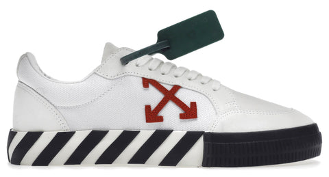 Off-White Vulc Low White Red Black