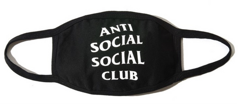 Anti Social Social Club Logo Medical Facemask