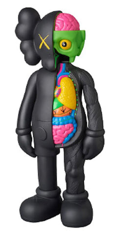 KAWS Companion Flayed Open Edition Vinyl Figure Black