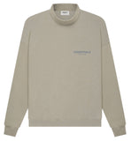 Fear of God ESSENTIALS Mock Neck Pullover Moss Grey