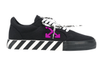 Off-White Vulc Low Logo Patch Black Purple